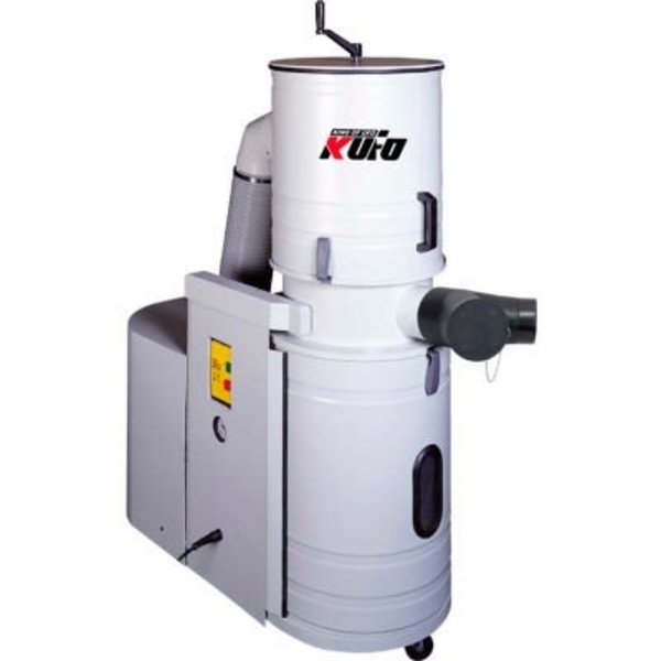 Air Foxx Kufo Seco 3HP 3 Phase Total Enclosed Canister Dust Collector - UFO-DC1033